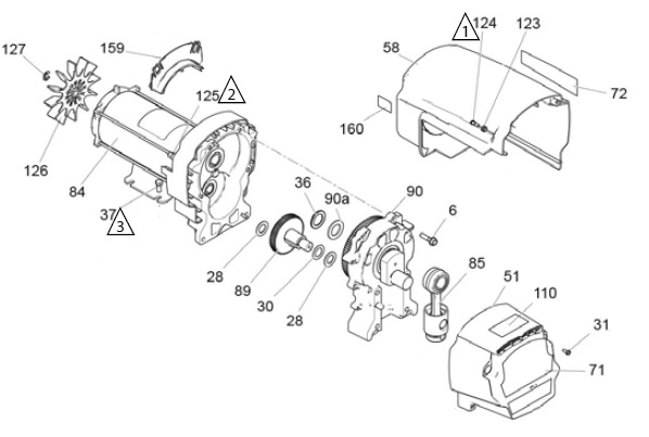 G-7 Привод насоса (Standart) Mark X